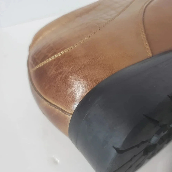 Calto Mens  Brown/Tan Leather Increasing Hight Elevator Dress Shoes,US8. - Picture 6 of 11